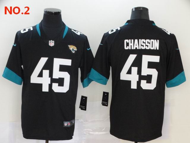 Men's Jacksonville Jaguars 45 K Lavon Chaisson Jersey NO.2;